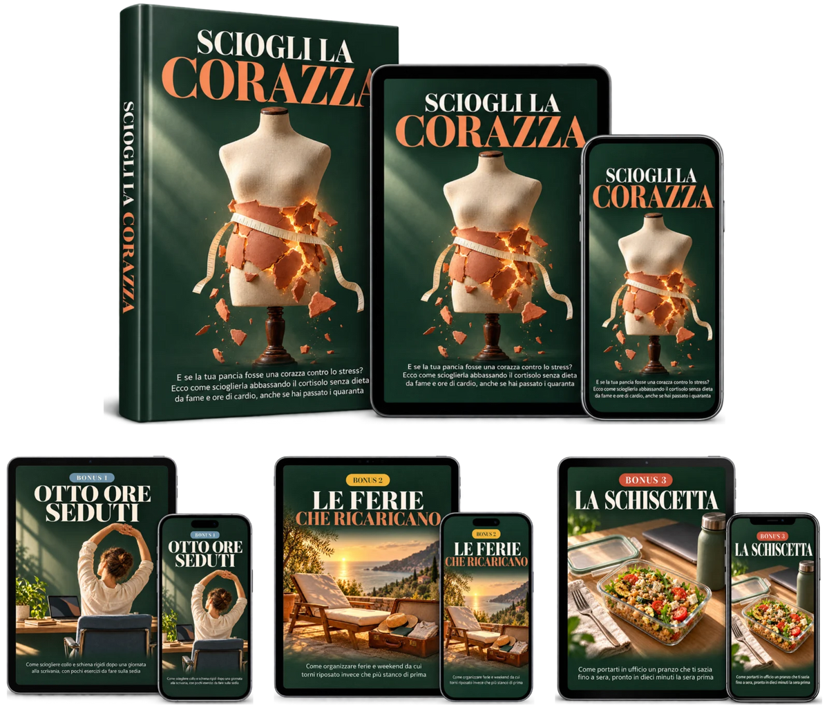 Sciogli la Corazza: la guida e i tre bonus